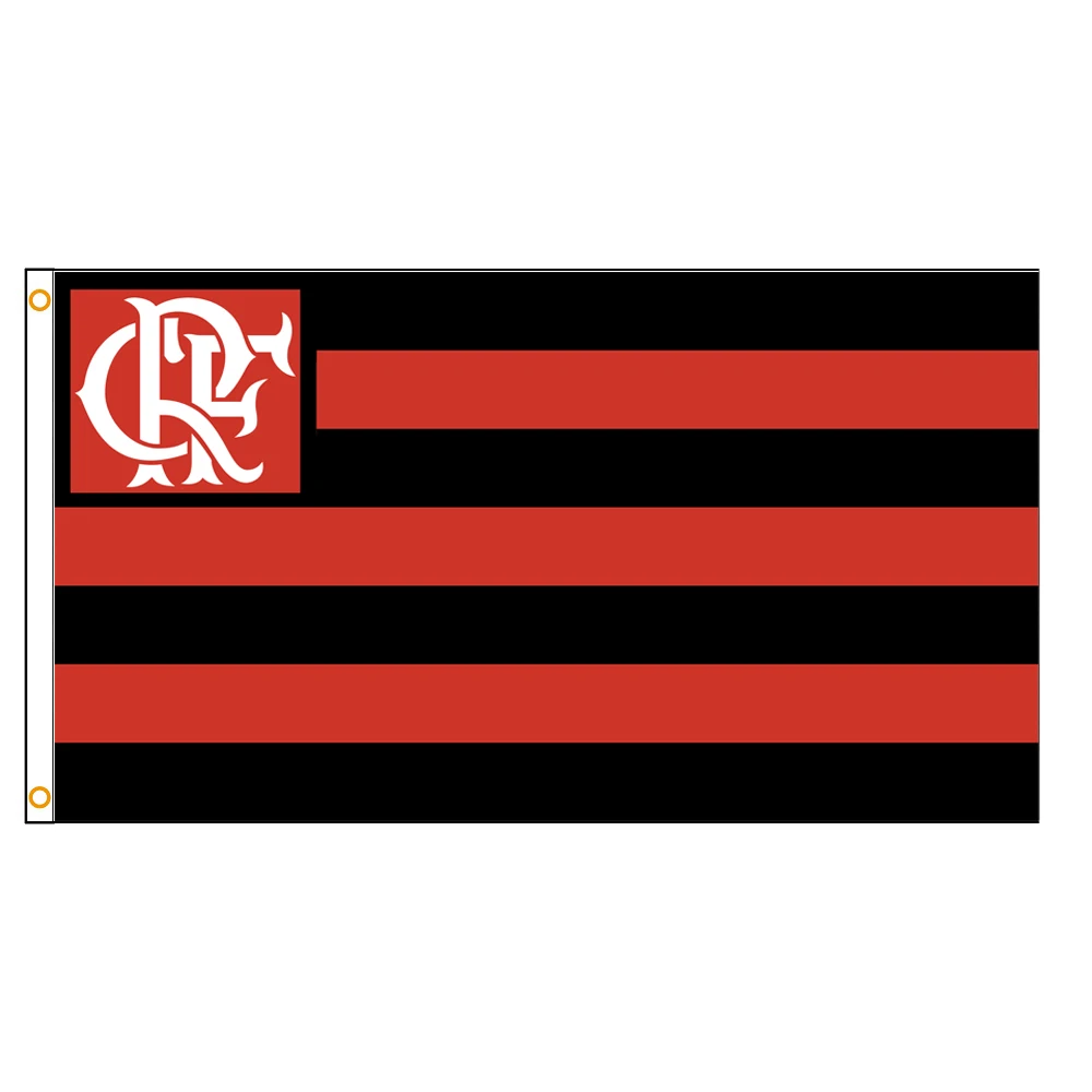 Флаг бразильский Clube De Regatas Do Flamenco RJ 3x5 фреймов|Флаги баннеры и аксессуары| |
