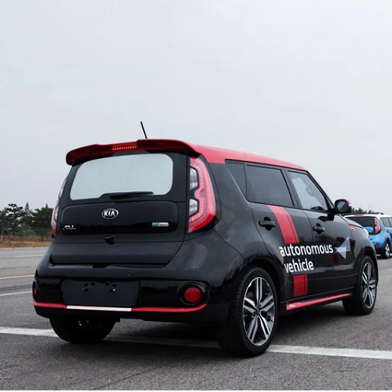 Для Kia Soul спойлер ST SY ABS Материал заднее крыло автомобиля праймер цвет задний для