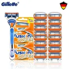 Оригинальная бритва Gillette Fusion 5, 8 шт., Мужская бритва со сменными кассетами для бритья, Новинка