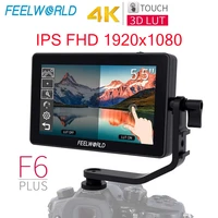 feelworld f6 plus 4k monitor 5 5 inch on camera dslr field 3d lut touch screen ips fhd 1920x1080