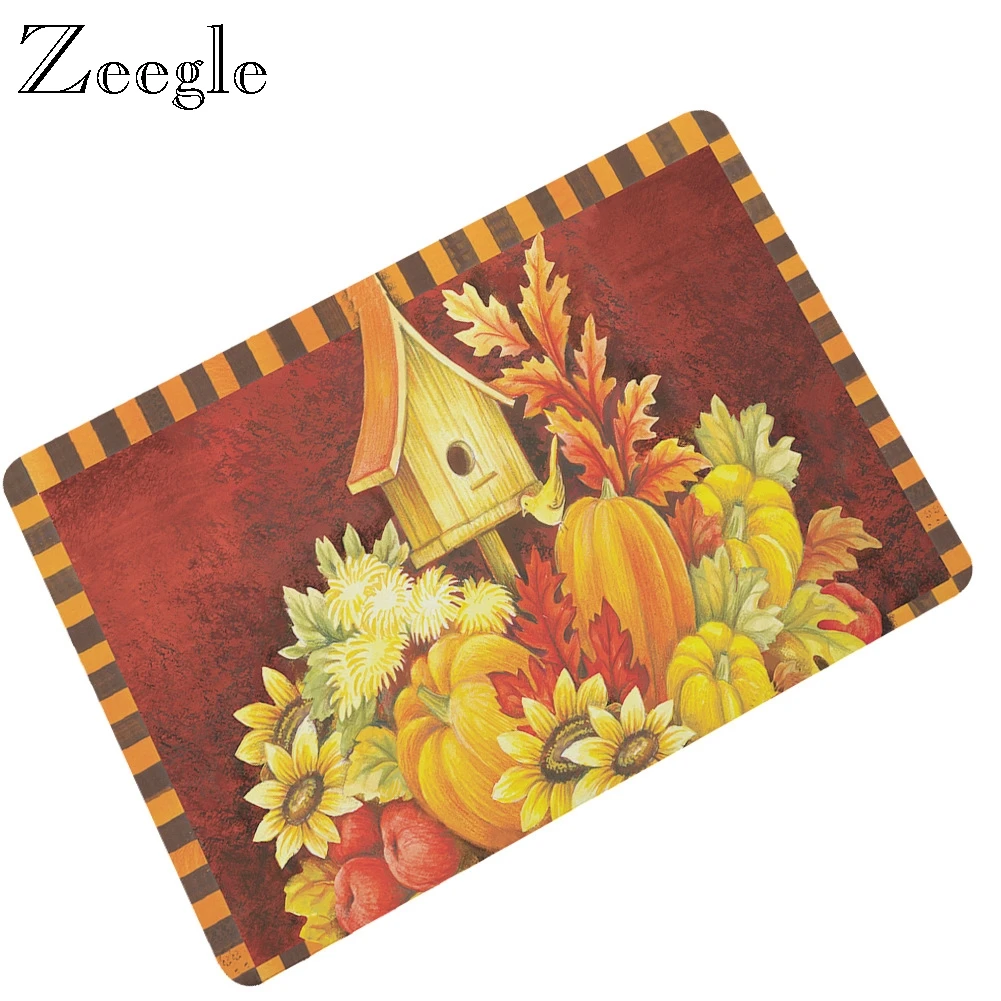 

Zeegle Funny Doormat for Entrance Anti Slip Outdoor Rug Rubber Floor Mat Bathroom Shower Mat Waterproof Foot Mat Washable Rug