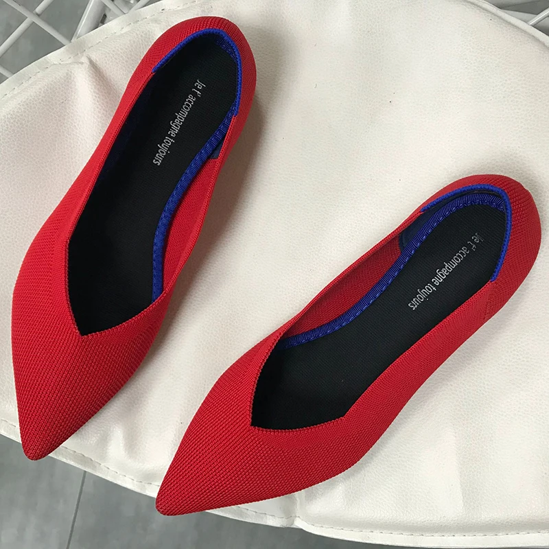 9 Женская обувь на плоской подошве; Zapatos De Mujer; сезон осень; коллекция года; лоферы; Ballerine Femme tenis feminino; повседневная черная женская обувь на плоской подошве с острым носком - Цвет: 9