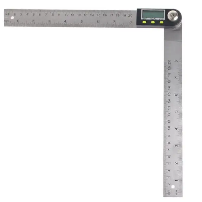 

Mreay 360 Degrees Digital Angle Ruler Measurement Tool Range 8inch/12inch/20inch 2 in 1 Ruler Finder Protractor
