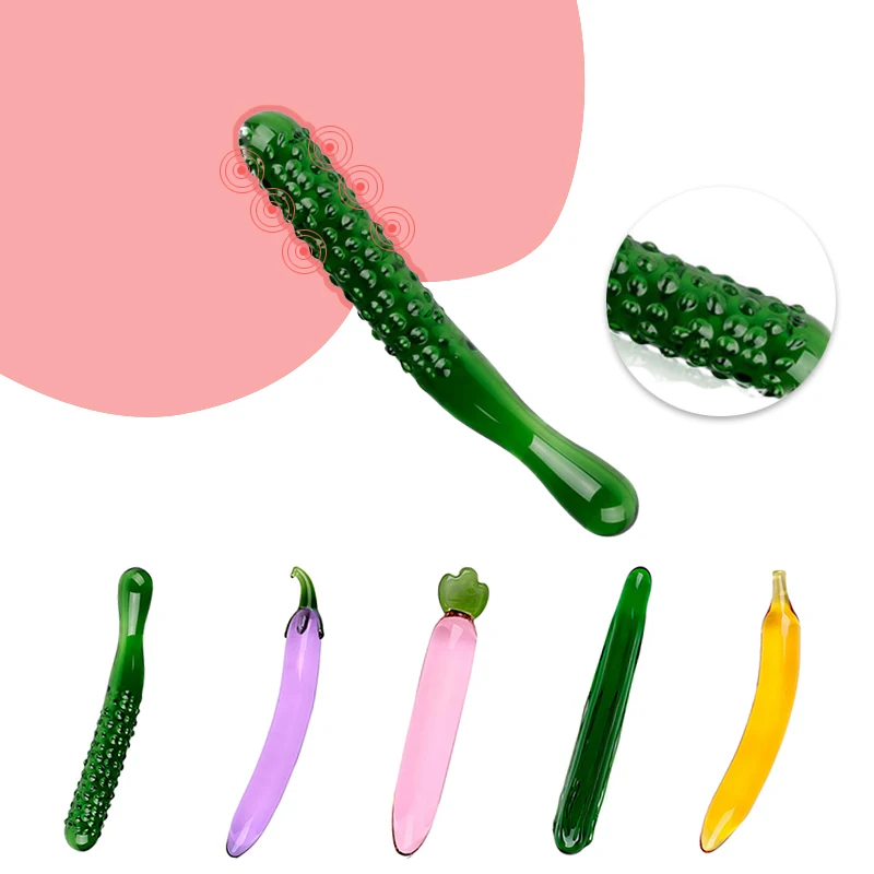 Стеклянный фаллоимитатор Pyrex искусственный пенис реалистичный для женщин