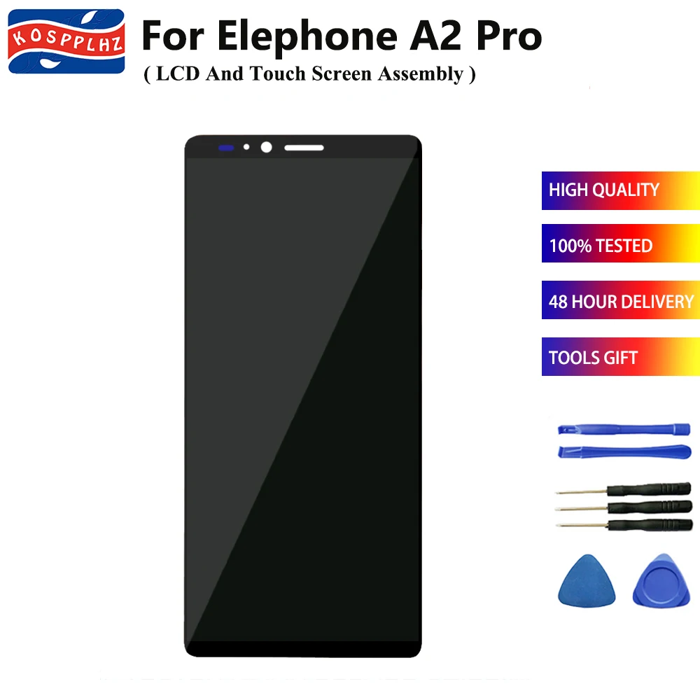 5 47 дюйма для Elephone A2 Pro ЖК дисплей кодирующий преобразователь сенсорного экрана в