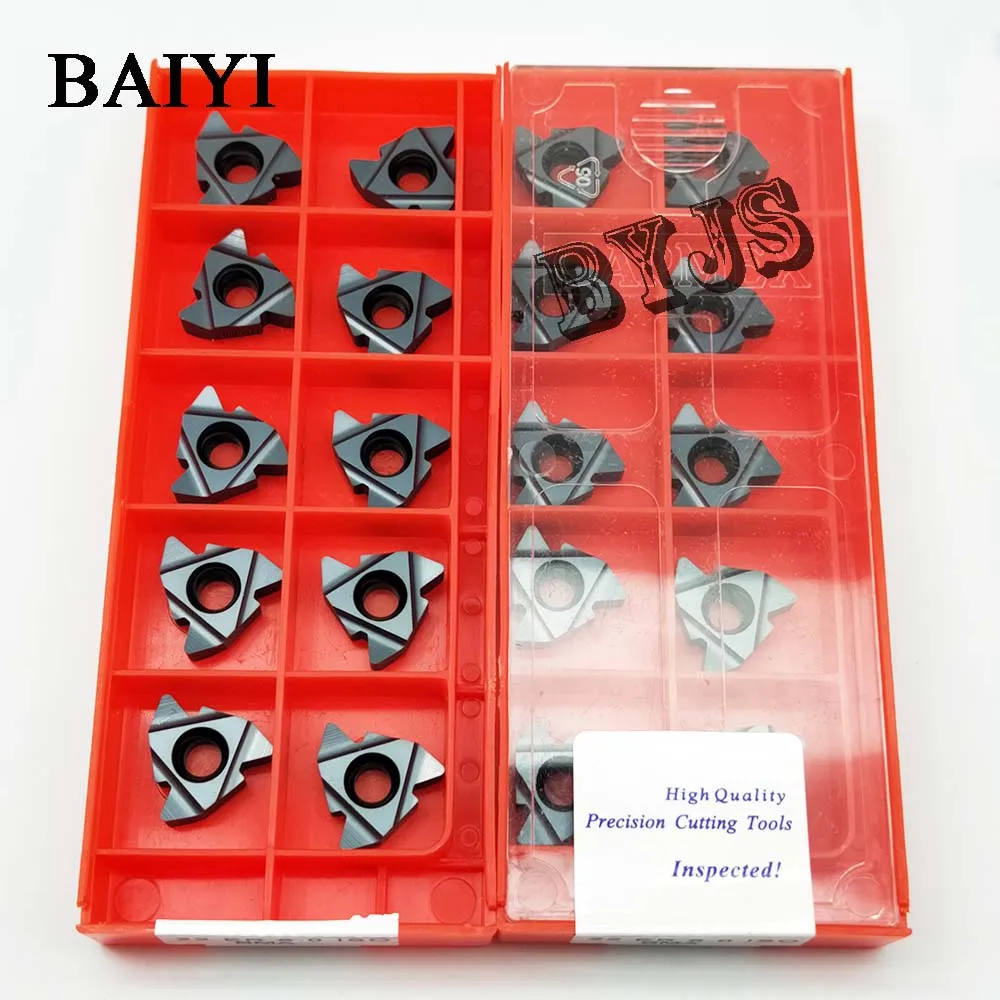 Твердосплавная пластина для резьбы 22ER 6.0ISO BMA 10 шт. резьбовой инструмент токарного