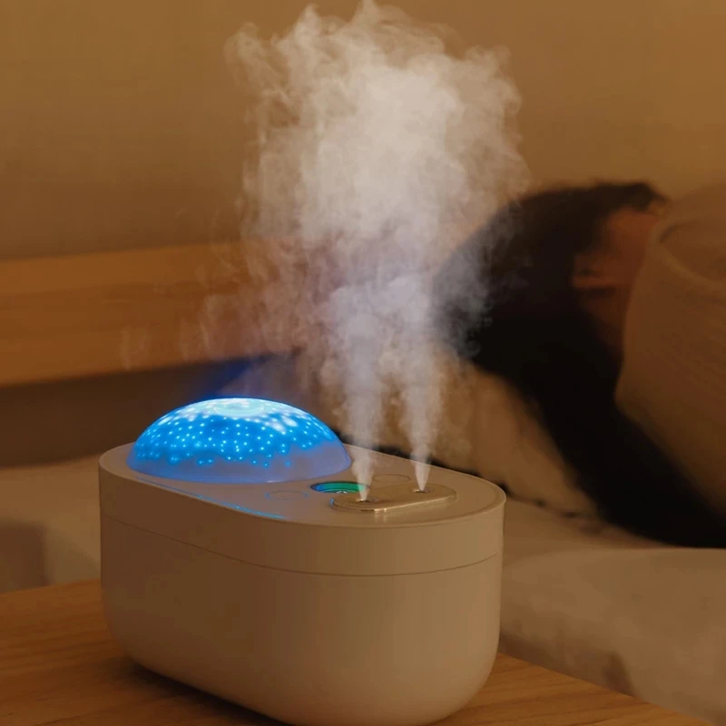 Новый Беспроводной увлажнитель воздуха 1000 мл Ёмкость звездное пространство