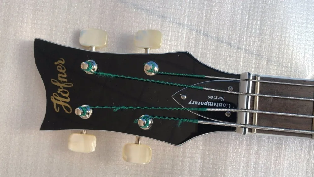 Глянцевый черный Hofner Современная серия бас разработан в Германии Hofner HCT-500/1-SB бас ЧЕРНЫЙ BB2 скрипка Hofner bass