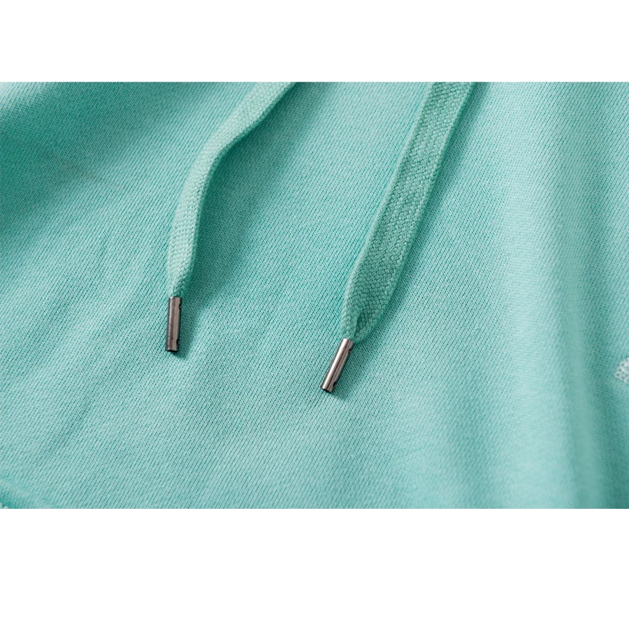 

21 Spring new french style Love embroidered sweater loose and casual women hoodies Versatile Couple's wear jackets with hooded