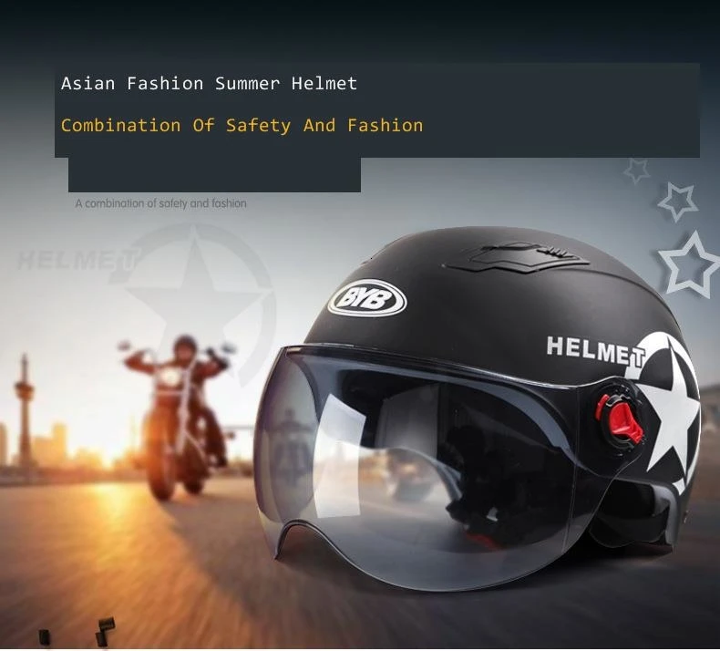 Летний мотоциклетный шлем с полузащитным покрытием ветрозащитная Крышка для