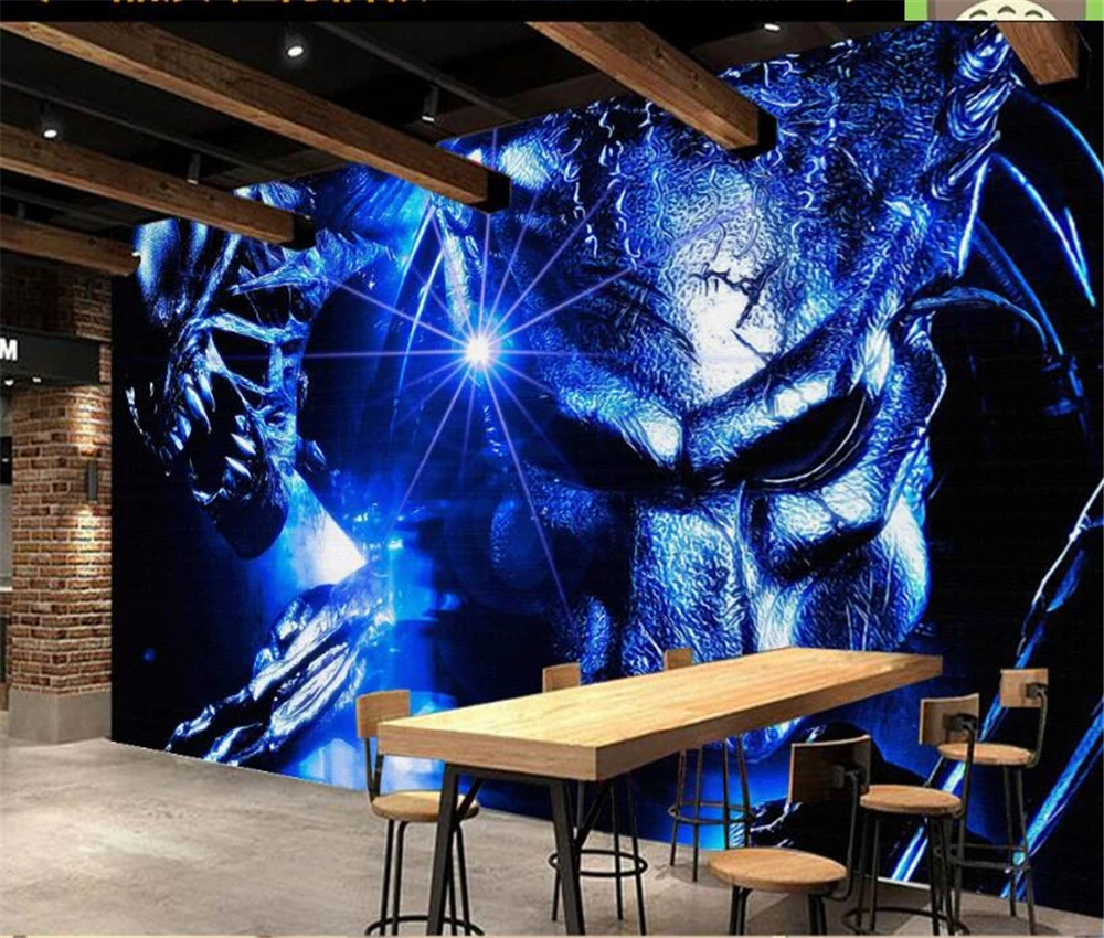 Фон для фотосъемки с изображением инопланетных воинов Интернета|background painting|custom