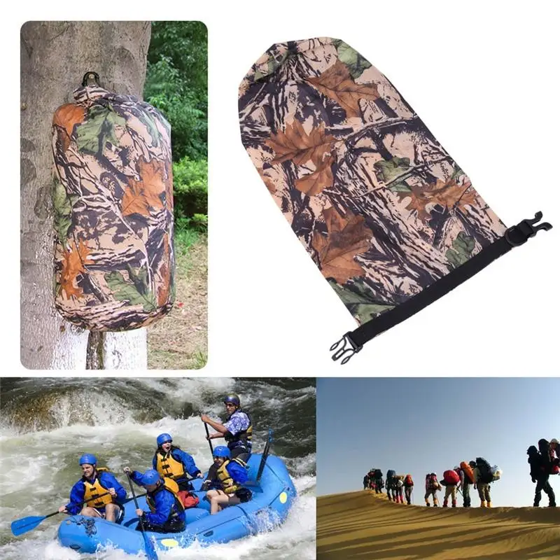 

8L/15L Outdoor Rafting Bag Swimming Floating Camping Waterproof Storage Dry Bag for Canoe Kayak Rafting