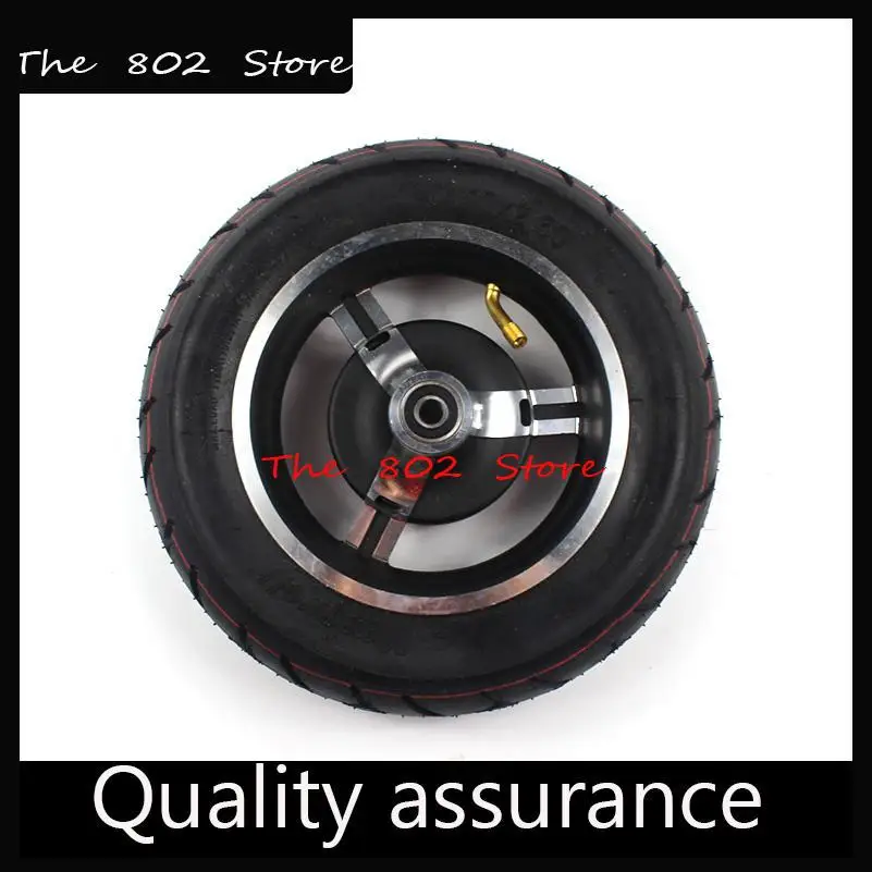 

10x2.50 10 inch inner and outer tire explosion-proof Pneumatic Wheel With Drum Brake Wheel Hub for Electric Scooter Accessories