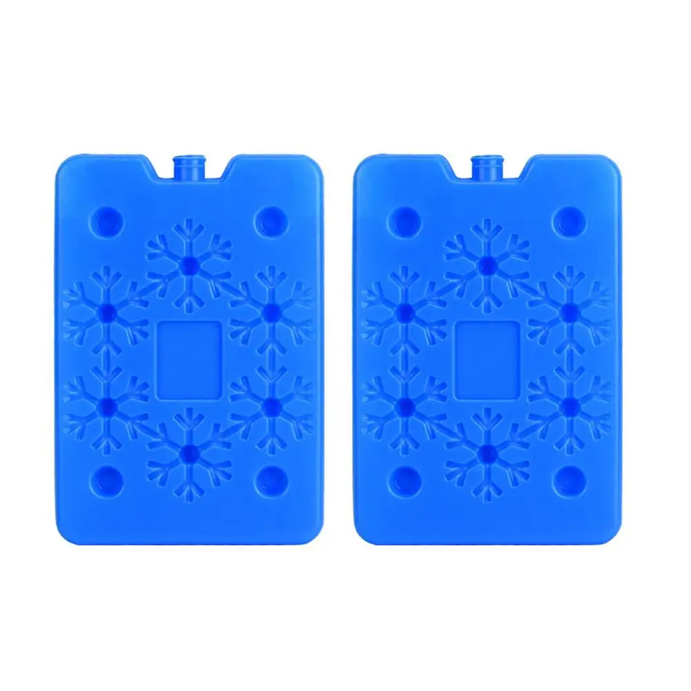 

2PCS Outdoor Freezer Block Box Travel Picnic Ice Brick Cooler Bag