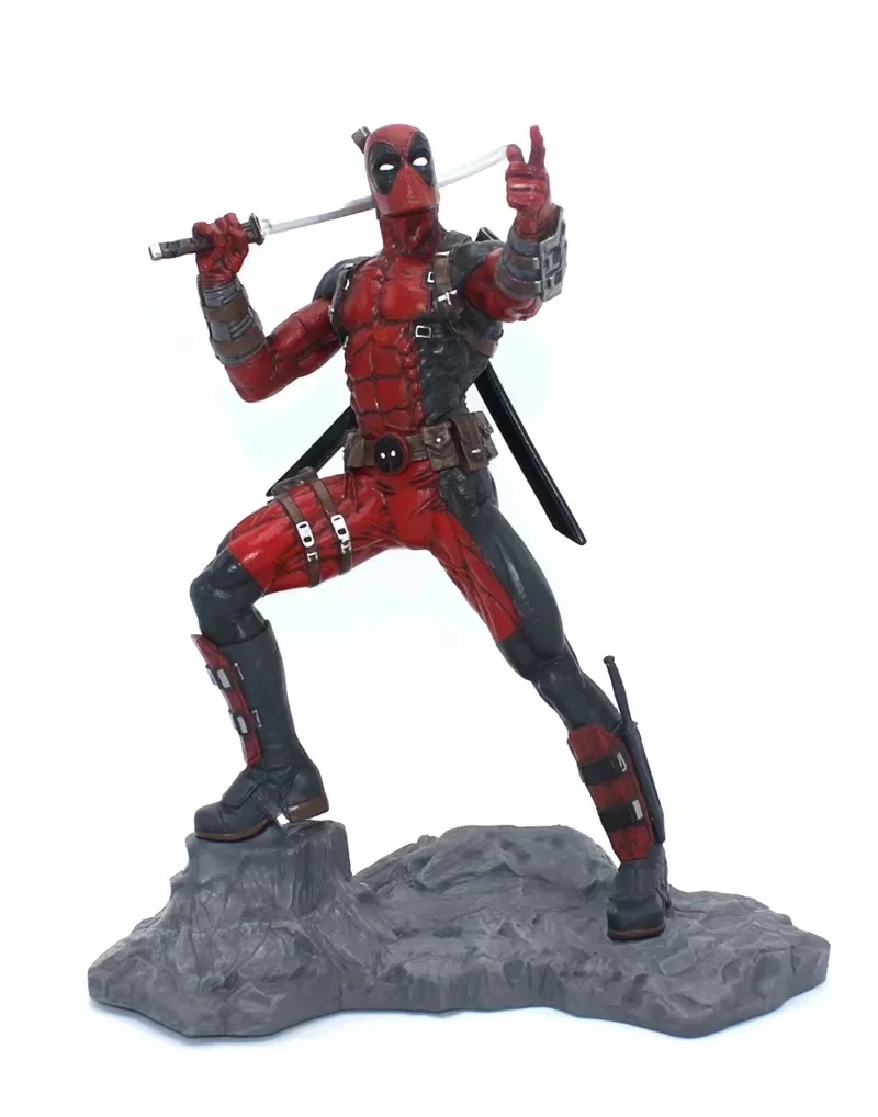 New Hot! 26CM Diamond Select Toys Marvel Premier Deadpool Resin Statue Figure Dead Pool Collectible Model Doll | Игрушки и хобби