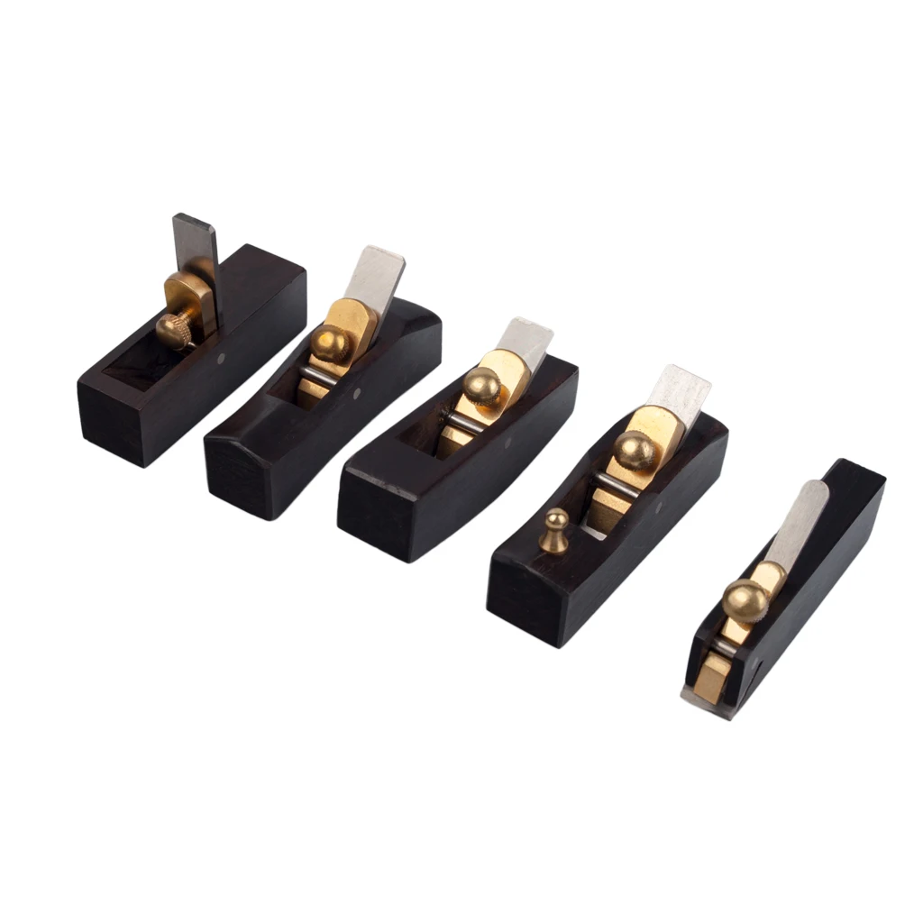 5PCS Wood Planes Violin Tool Plane For Violin/viola Making Tool Violin Luthier Plane Tool Violin Accessories For Guitar Lovers