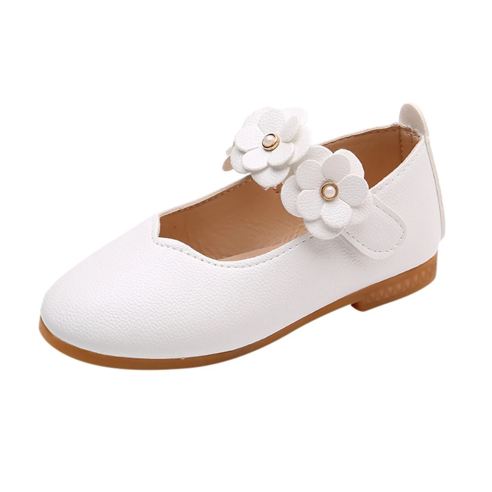

Bowknot Children Shoes Kid Baby Girls Solid Flower Student Single Soft Dance Princess Shoes Summer Casual Shoes baby girl shoes