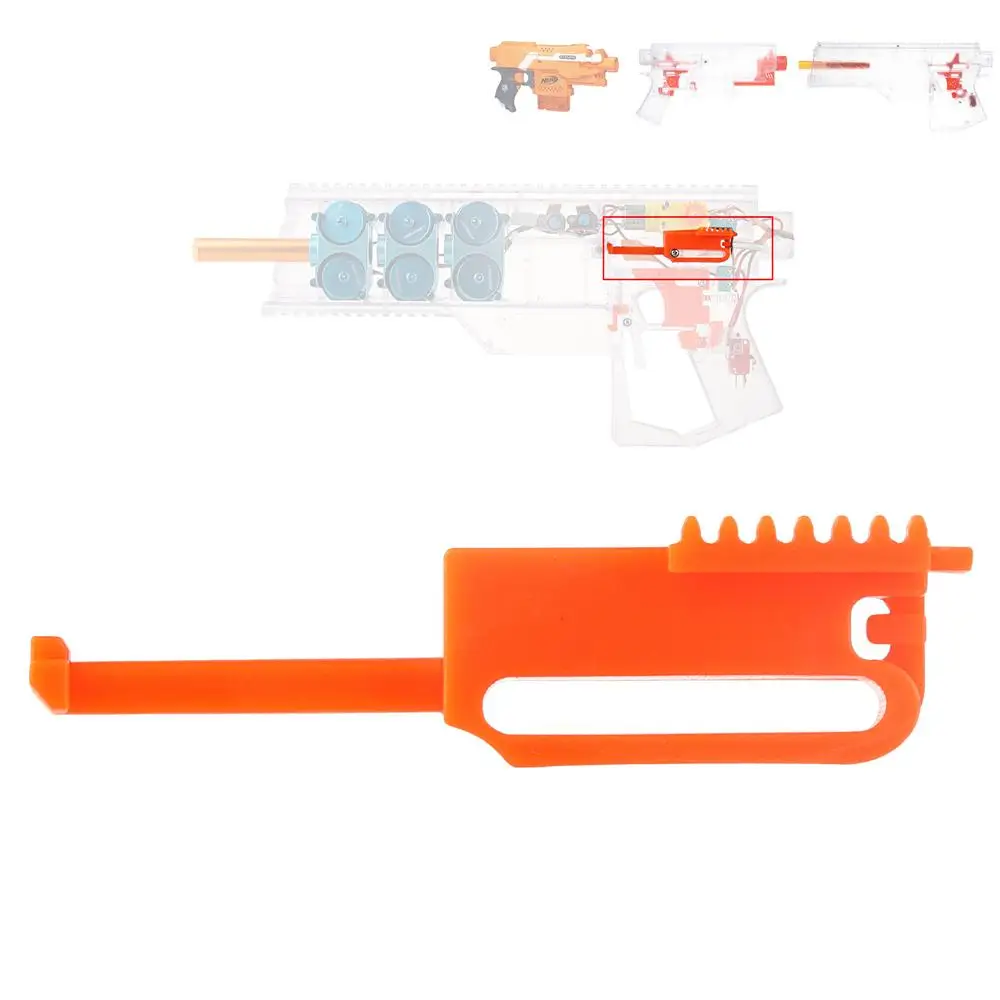 Worker Mod Full Auto Pusher Rod Orange for Nerf Stryfe Swordfish Dominator Blaster | Model Building Kits