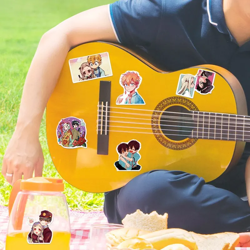 

50Pcs Anime Toilet-Bound Hanako Kun Stickers 4-8cm Cute Waterproof Graffiti Stickers For Laptop Phone Cup Suitcase Scrapbooking