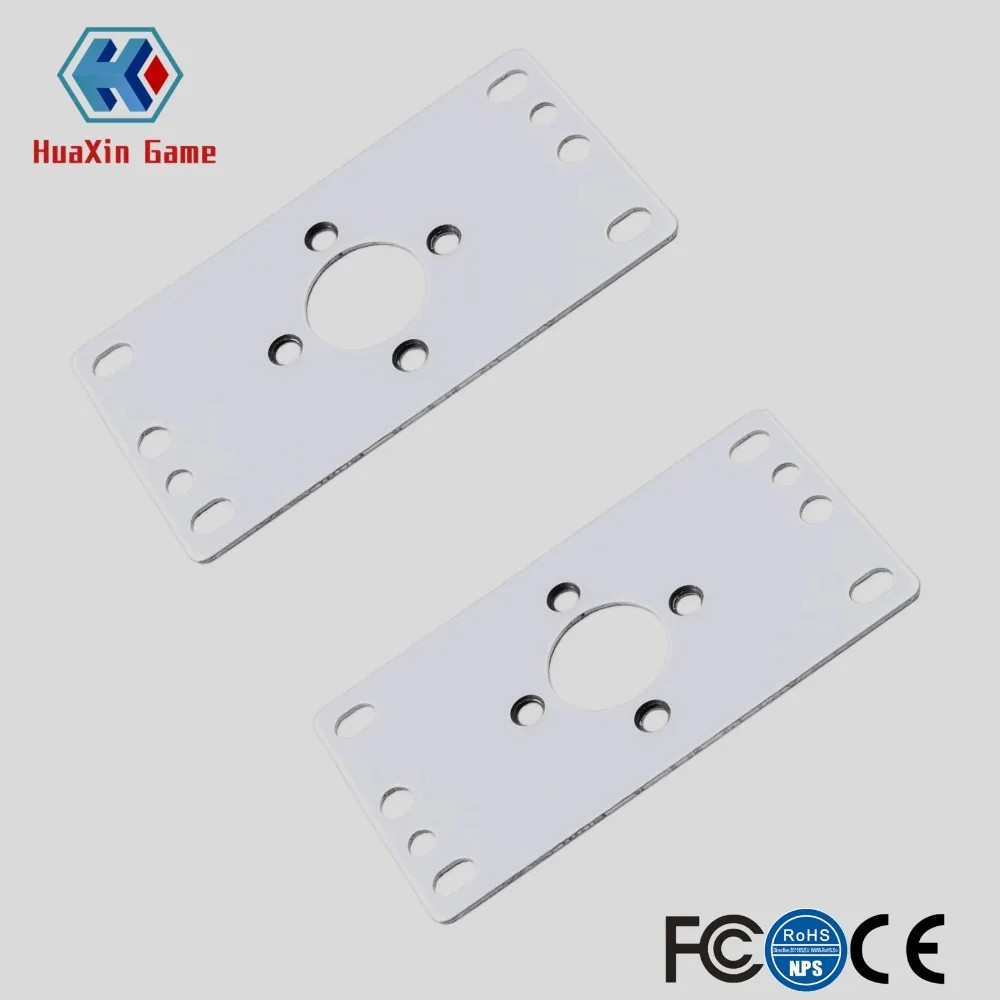 2 шт. аркадный джойстик стандартная Монтажная пластина для джойстиков серии Sanwa