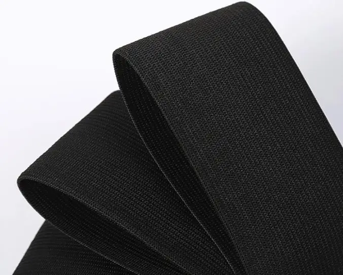 

10M Width 70mm Black White Band Handmade Sewing Clothing Flat Elastic Accessories Bra Band Ribbon Elastic Sewing DIY Ruban stain