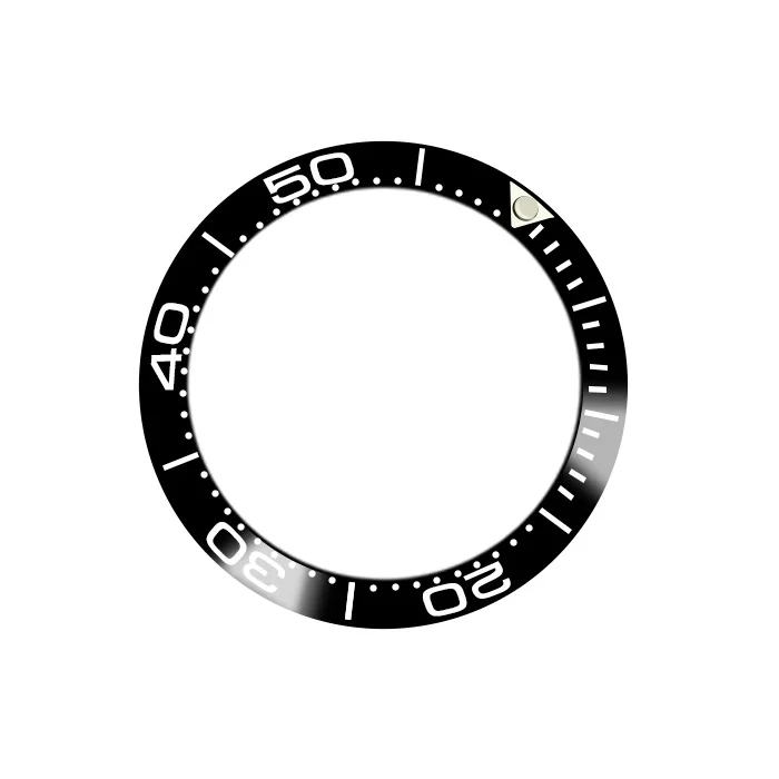 

Watch repair tool parts 38mm ceramic bezel rotation for 40mm spare parts automatic table