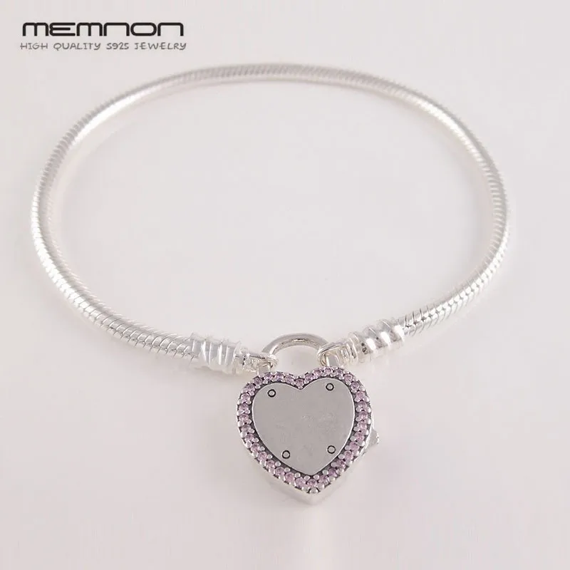 Memnon, 925 пробы, серебро,, 12, стильные цепочки, браслеты, браслеты для женщин, подходят для DIY, очаровательные бусины, Аутентичные, хорошее ювелирное изделие, подарок - Цвет камня: YL074