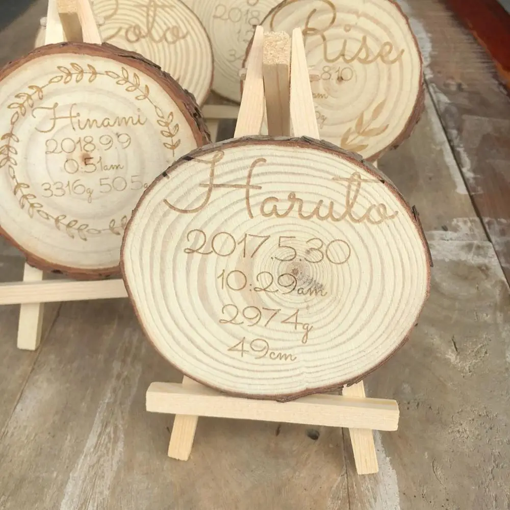 Новорожденный ребенок сувенир Дата вес высота информация день рождения 100 дней