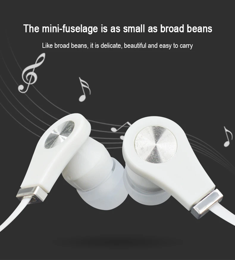 CHYI In Ear Наушники Проводная гарнитура без микрофона дешевые универсальные 3,5 мм музыка мини-наушники-вкладыши цветные наушники-капли для смартфона