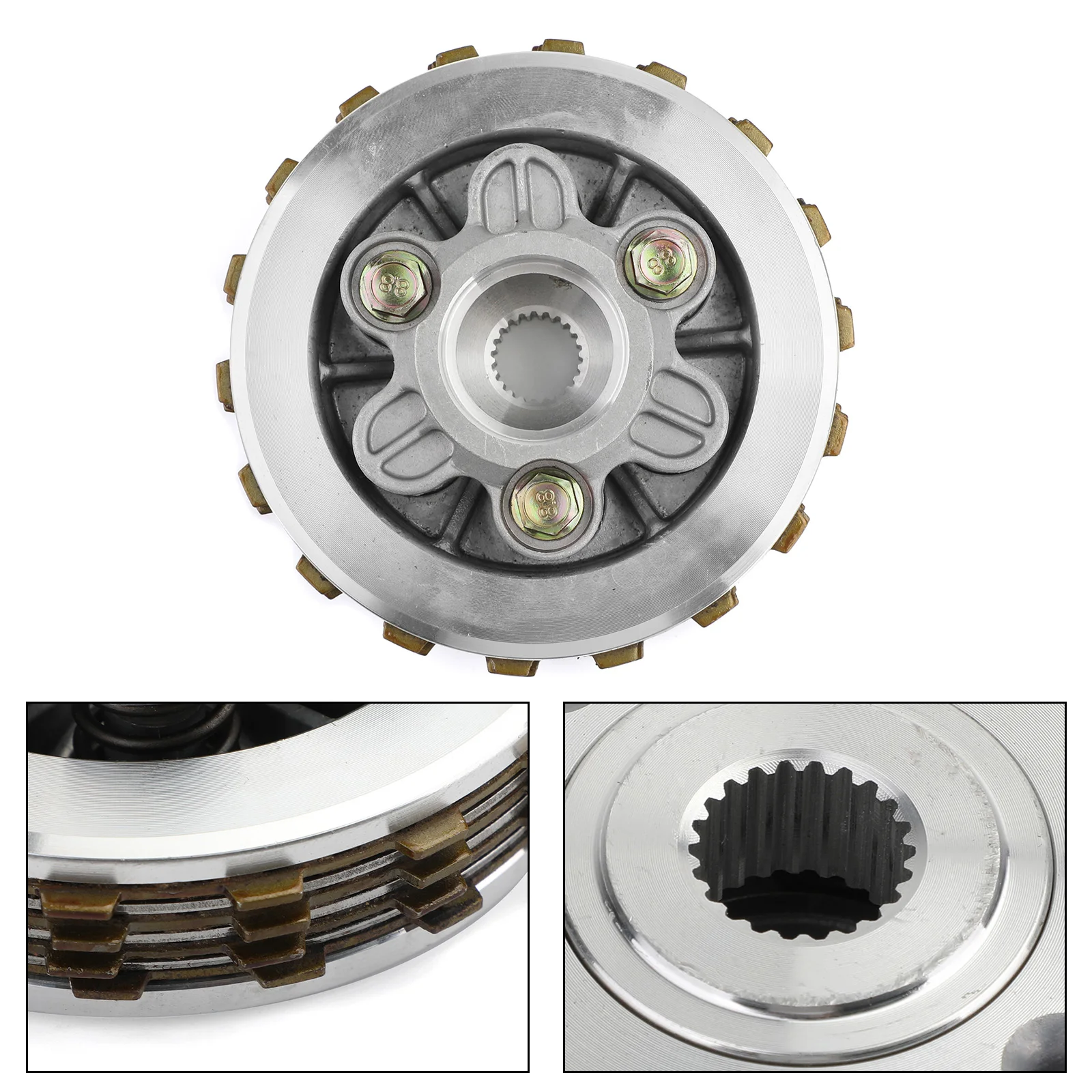 Комплект сцепления Artudatech стальные и фрикционные пластины подходят для Honda ANF125