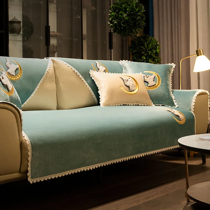 Роскошное покрывало для дивана чехлы с кисточками защитный чехол всесезонный