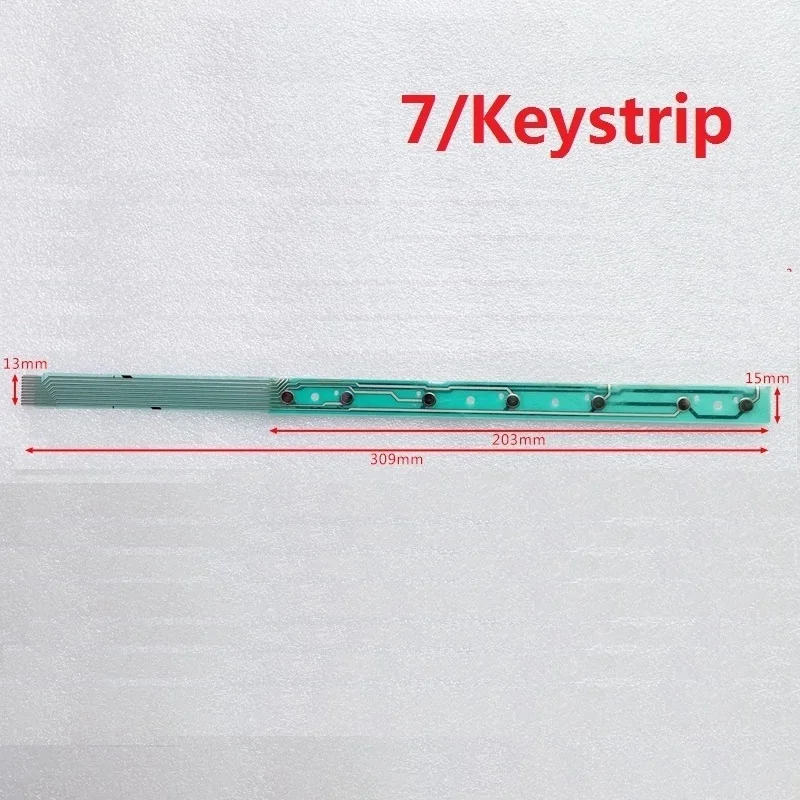 

For FANUC OI Key Strip 7 KEY A98L-0001-0519 System Button Bar Cable Flex Switch