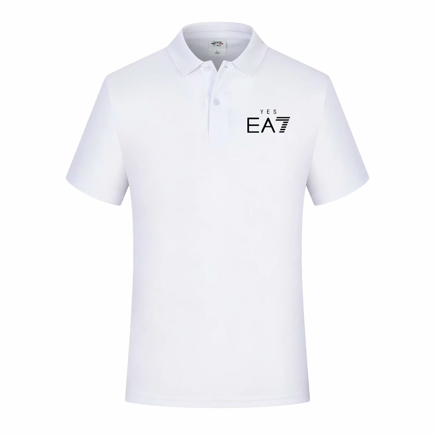 

Summer short-sleeved polo shirts men's fashion polo shirts casual slim solid color business men's polo shirts for men
