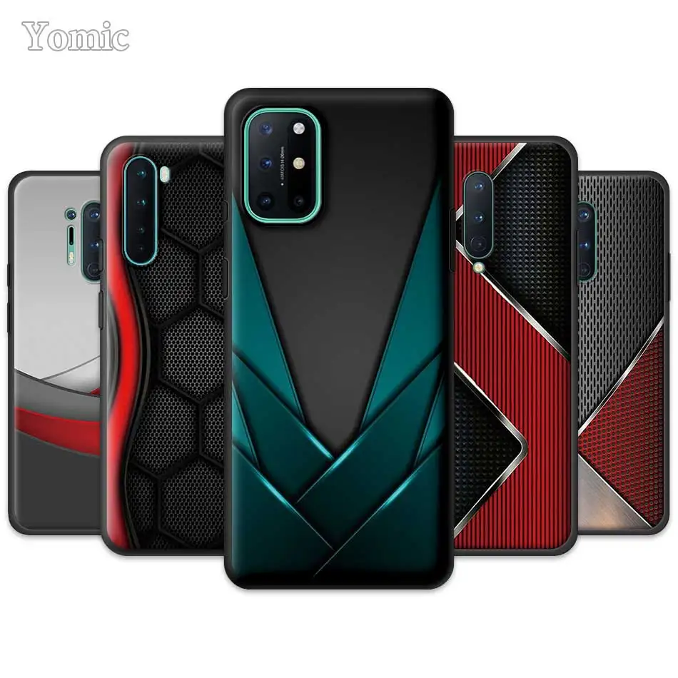 

Sports Car Carbon Fibre Case for OnePlus 8 Nord 9 8T 7 9R N10 N100 7T Pro 5G TPU Black Phone Cover for 1+ 9Pro Soft Coque Capa