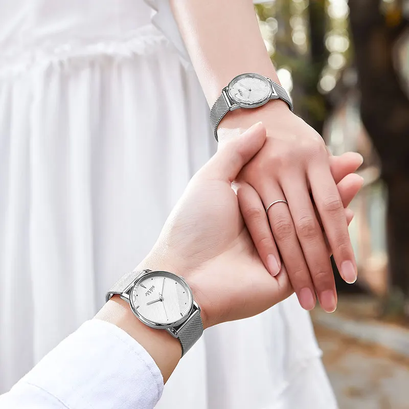 

Julius Men's Watch Stainless Steel Watch Boy JA-1238 Classic Men's Watch Women's Watch Japan Quartz Couple HoursLover's Gift Box