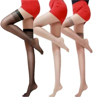 2021 new transparent thigh high silk stocking shaping high stockings sexy stockings sexy underwear ultra thin non slip female
