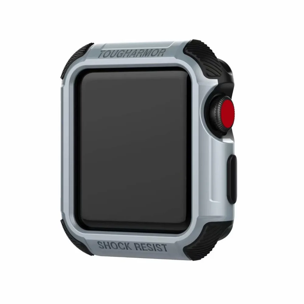 Жесткий армированный чехол для Apple Watch 42 мм 38 40 44 защитный iWatch Series 6SE 5 4 3 2 1