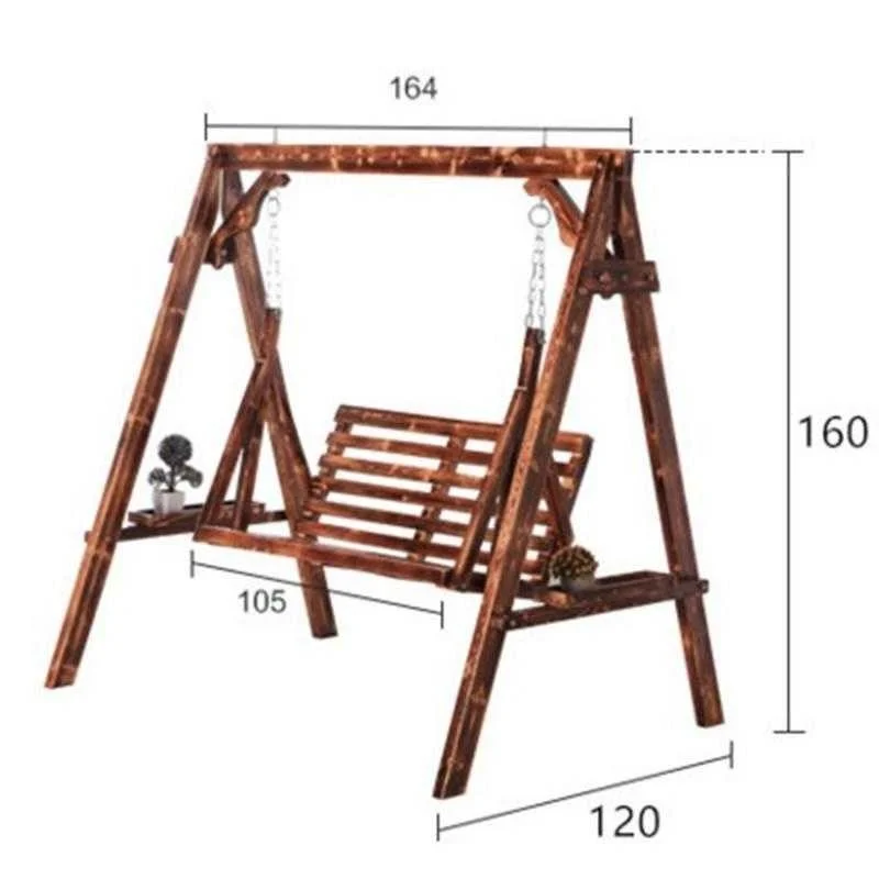 

Салонная мебель Giardino Exterieur Mobilya, наружная мебель Mueble De Jardin, деревянное потертое шикарное подвесное кресло, ретро садовые качели