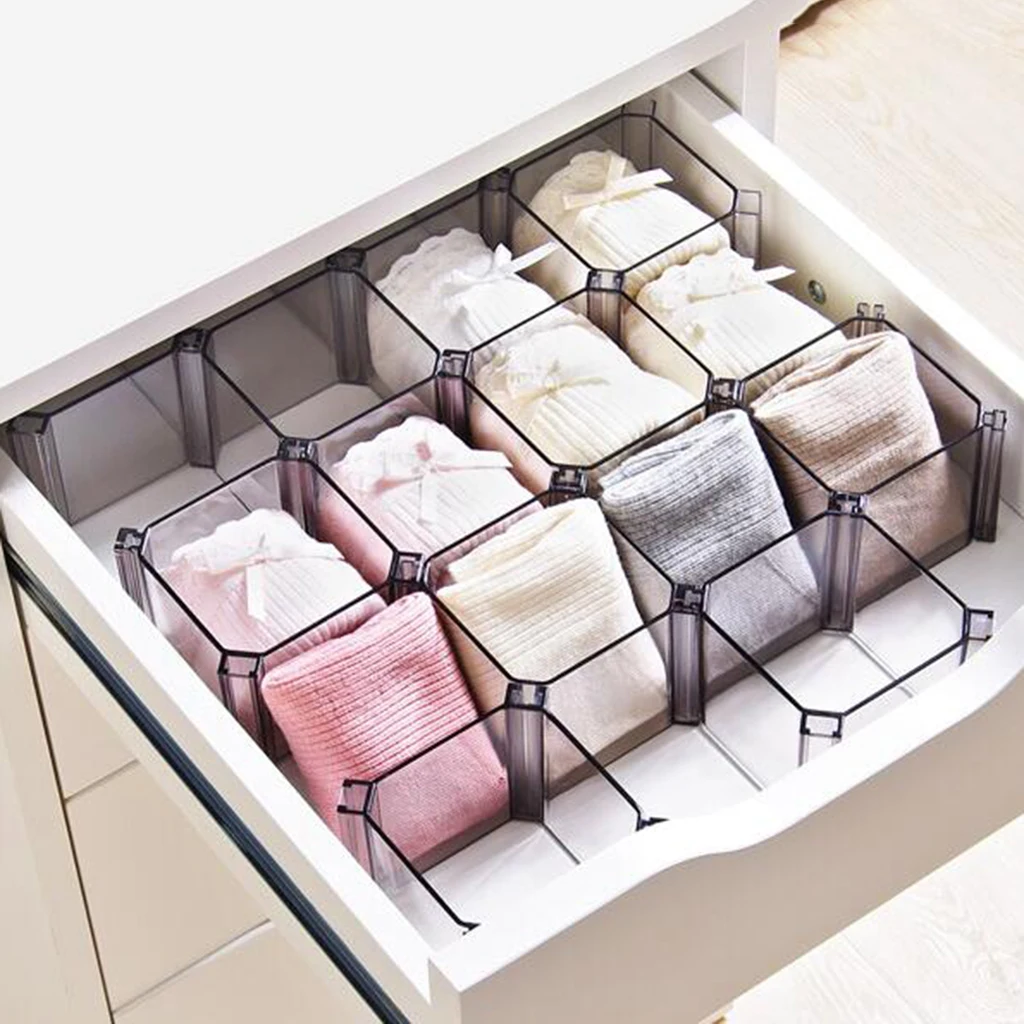 12 шт. носки бюстгальтеры галстуки ремни ящик полка разделитель хранилище