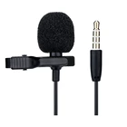 Микрофон петличный Professional lavalier mic Jack 3.5 мм, петличка