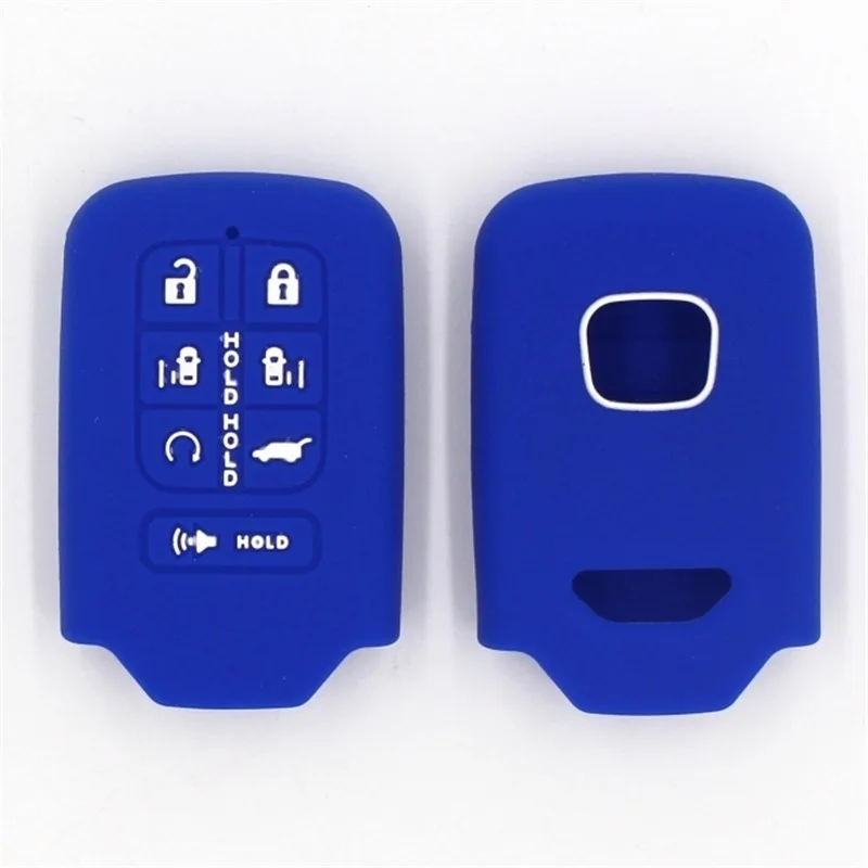 Силиконовый чехол без ключа для автомобиля 6/7 кнопок Honda Civic Accord Pilot odysley Freed Elysion MPV