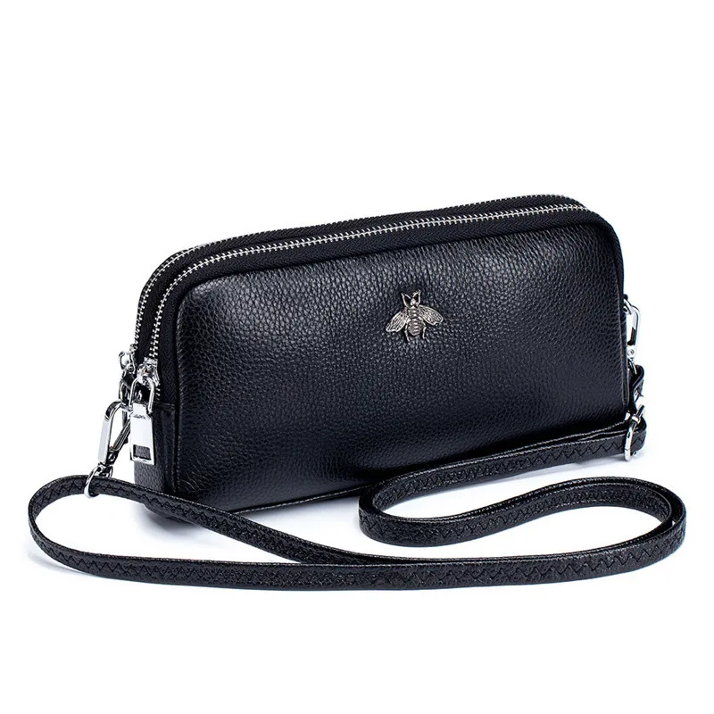 Mini bolso cruzado con pantalla táctil para mujer, bandolera pequeña con bolsillo para teléfono móvil, tarjetero