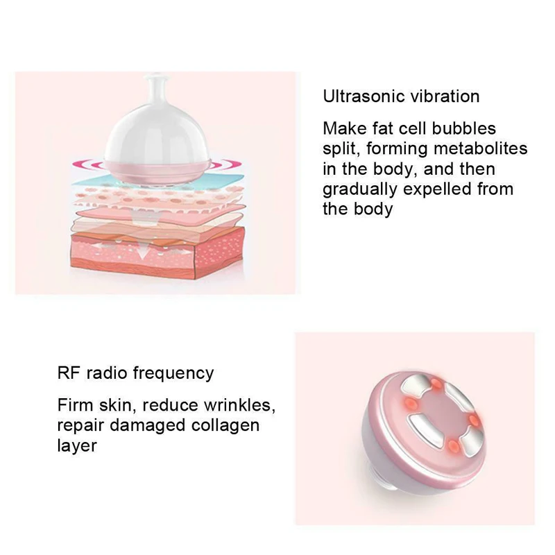 Beste Nieuwe Rf Ultrasone Cavitatie Afslanken Machine Body Massage Therapie Vet Brander Galvanische Cellulitis Massager Gewichtsverlies Producten