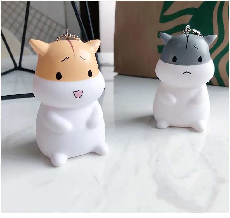 Новинка 2019 модная мультяшная Милая цепочка для ключей домашних животных