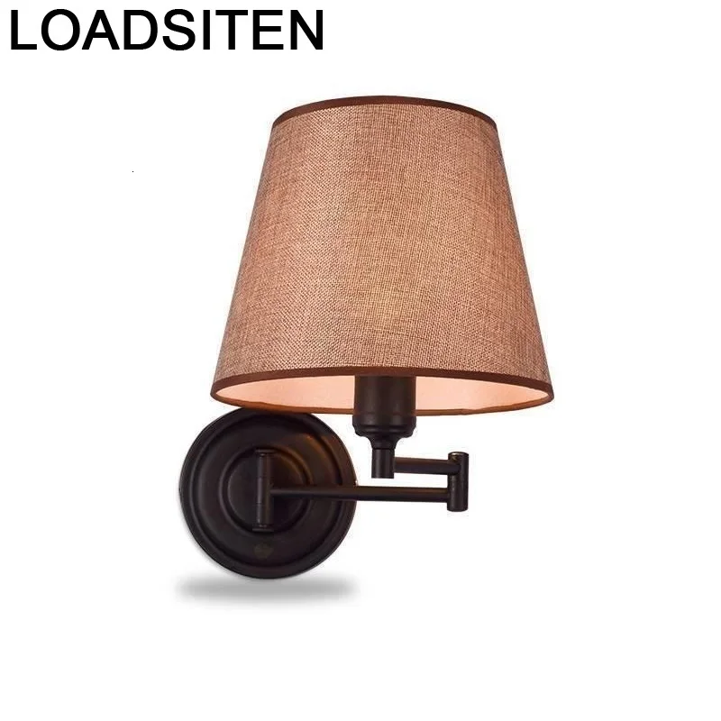 

Настенная лампа внутреннего интерьера, домашний декоративный светильник для спальни с аппликацией, освещение для стены