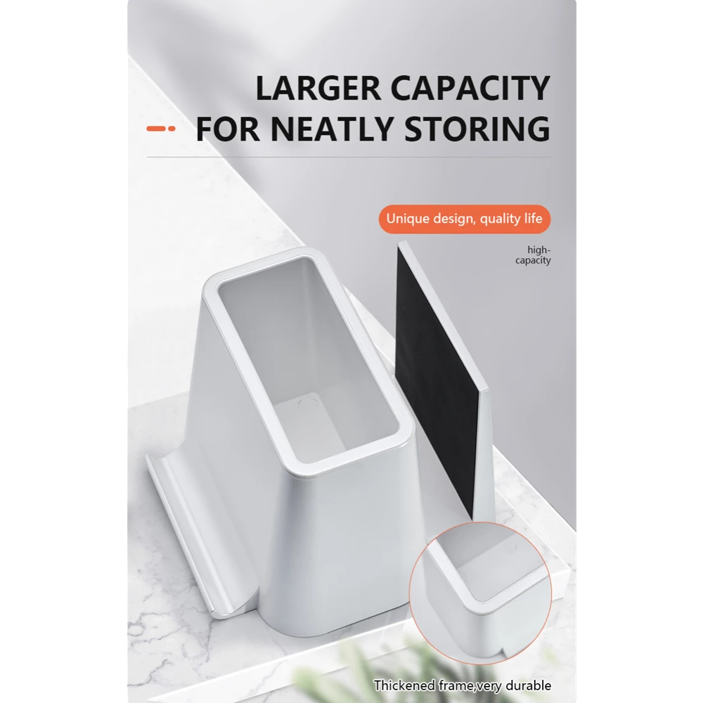 

Pen Pencil Holder Phone Stand Multifunction Desktop Organizer Office Supplies Stationary Container Tablet Laptop Storage Holder
