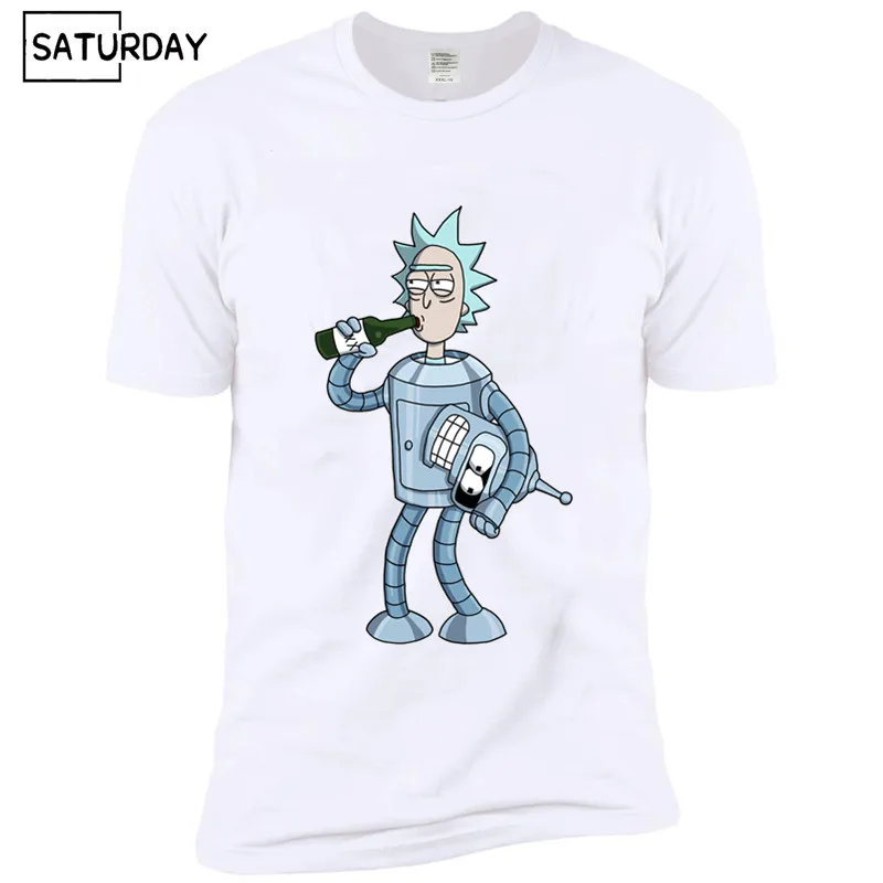 TB224H Мужская футболка Bad Rick, смешная, аниме, унисекс, повседневная, аниме, Морти, футболка, женская, хип-хоп, Swag, футболка - Цвет: TB224H