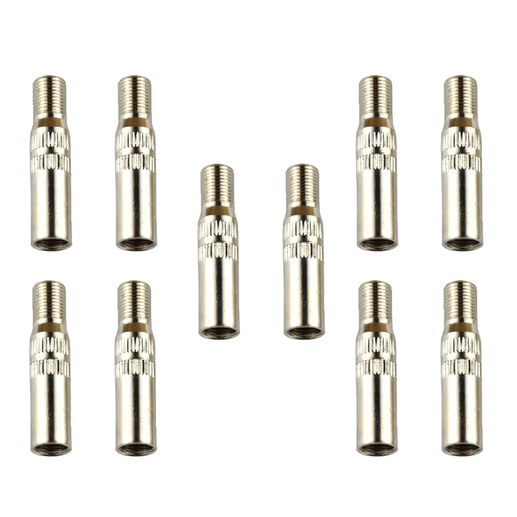 10 шт. Автомобильные мотоциклетные латунные удлинительные колпачки для клапана