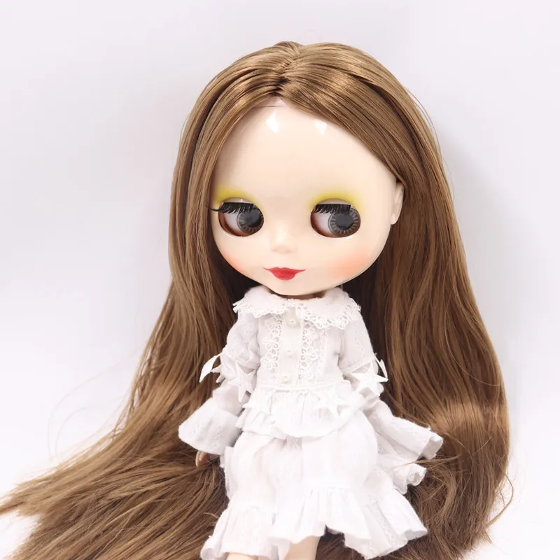 Ледяной обнаженный завод Blyth кукла No.280BL0444 коричневый длинные волосы подходит для изменения игрушки белая кожа Neo