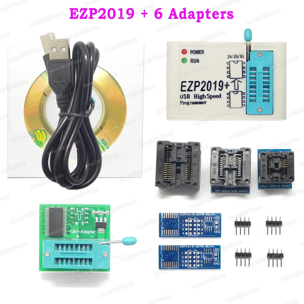 EZP2019 + высокоскоростной USB SPI программист Support24 25 93 EEPROM Flash BIOS Чип 7